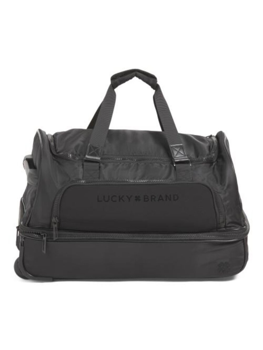 LUCKY BRAND 22in Globetrotter Rolling Duffel